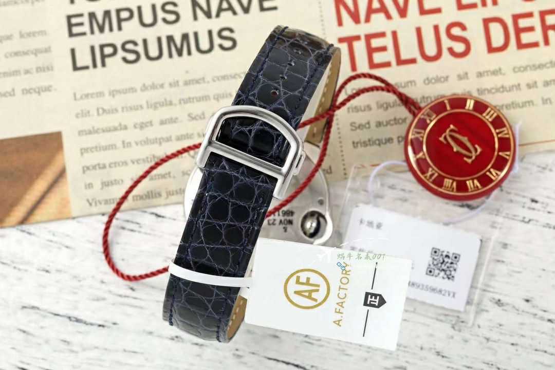 AF蜕变归来 Cartier  33mm蓝气球系列 wrist watch  / K351