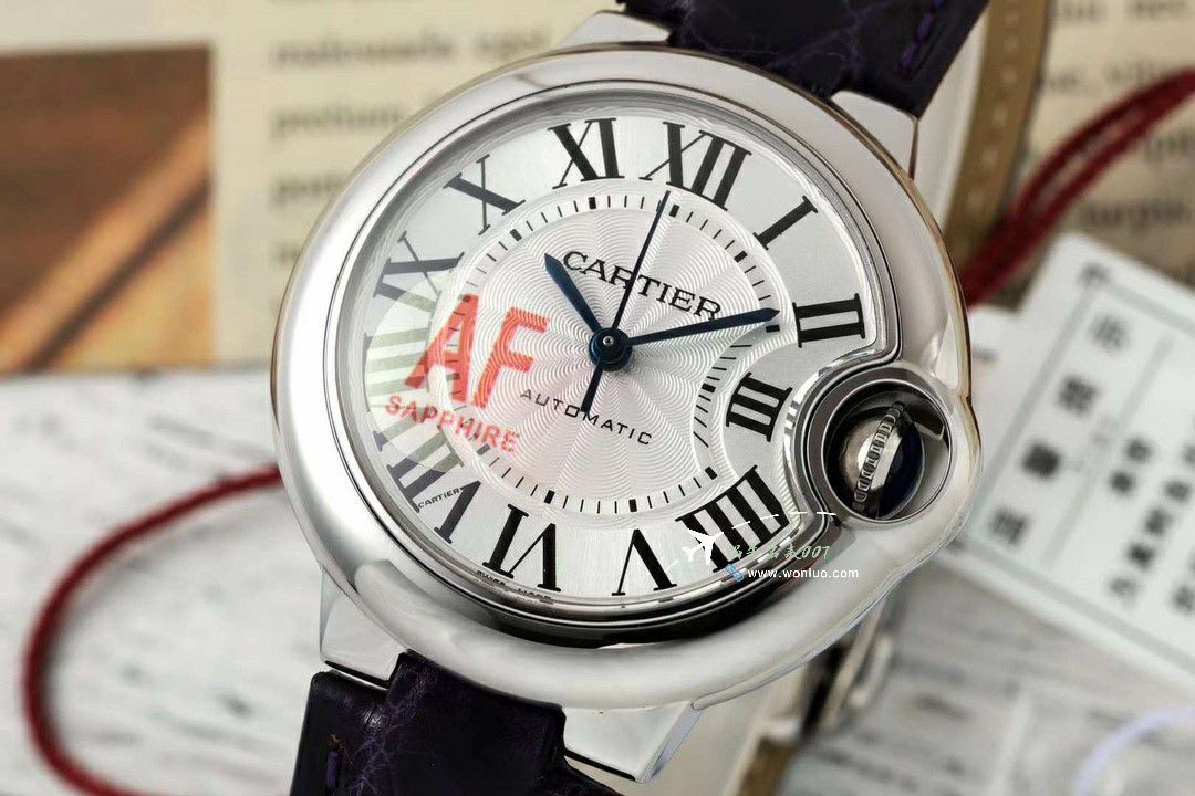 AF蜕变归来 Cartier  33mm蓝气球系列 wrist watch  / K351
