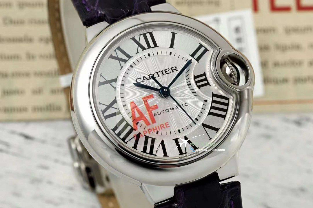AF蜕变归来 Cartier  33mm蓝气球系列 wrist watch  / K351