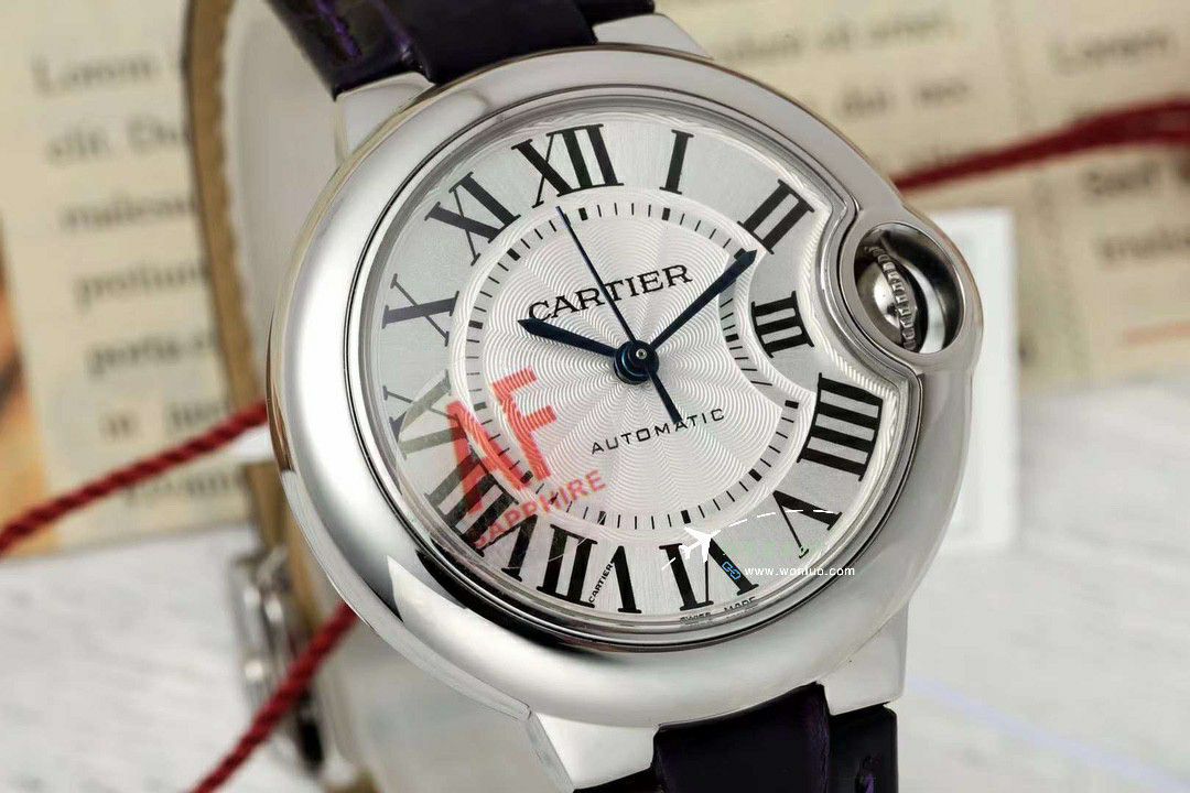 AF蜕变归来 Cartier  33mm蓝气球系列 wrist watch  / K351