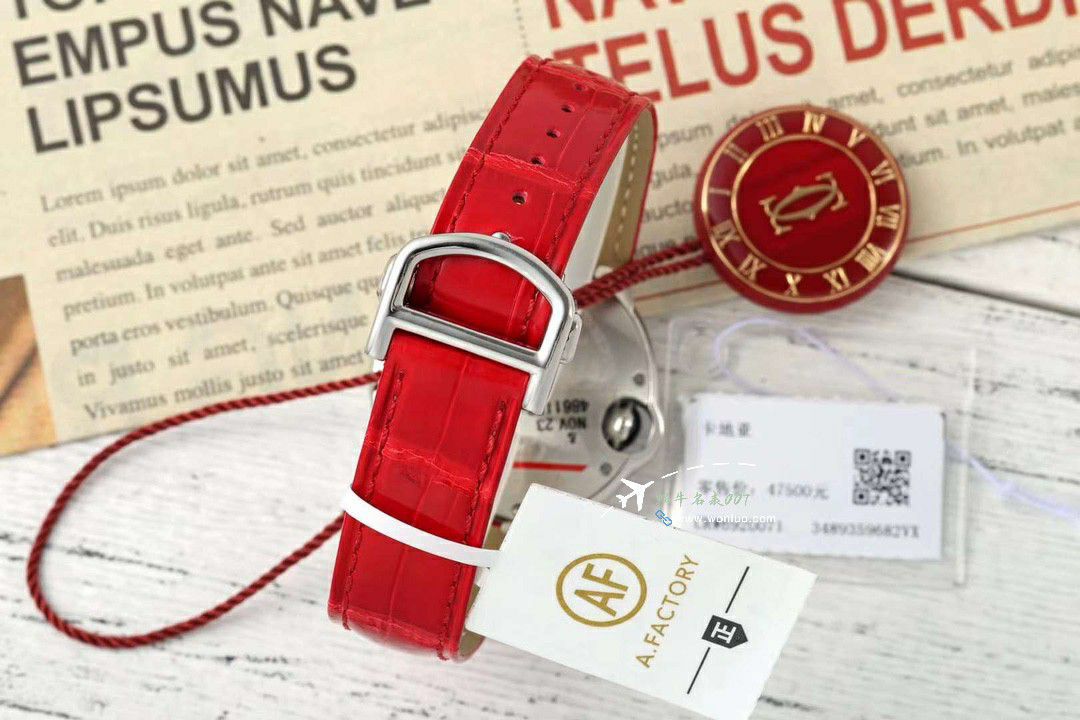 AF蜕变归来 Cartier  33mm蓝气球系列 wrist watch  / K351