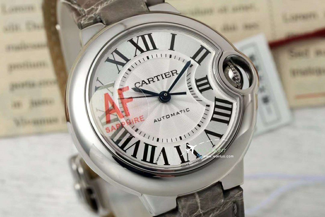 AF蜕变归来 Cartier  33mm蓝气球系列 wrist watch  / K351