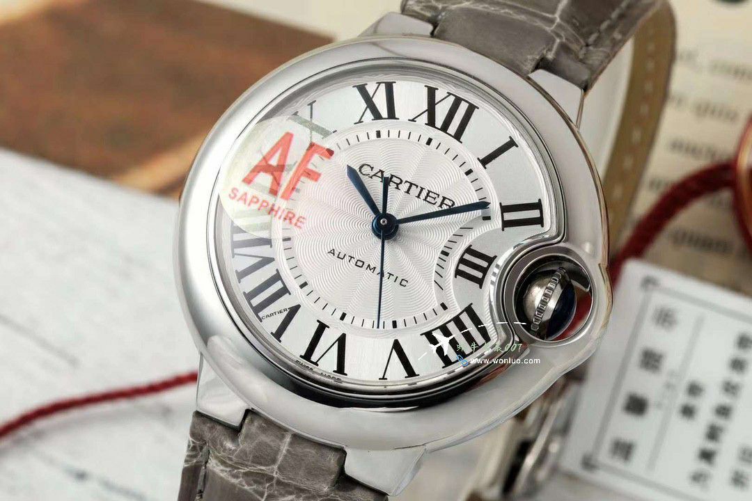 AF蜕变归来 Cartier  33mm蓝气球系列 wrist watch  / K351