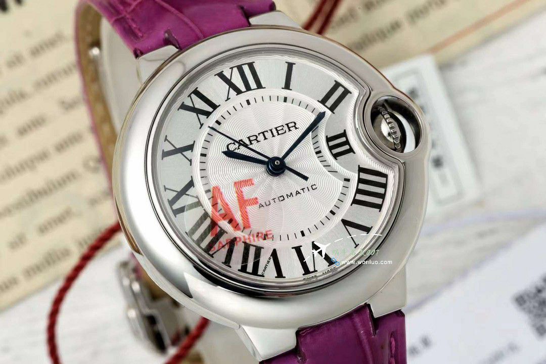 AF蜕变归来 Cartier  33mm蓝气球系列 wrist watch  / K351