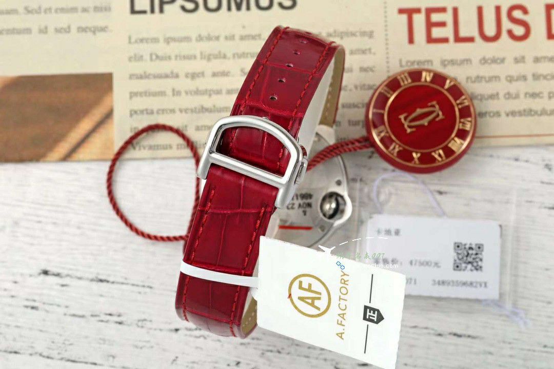 AF蜕变归来 Cartier  33mm蓝气球系列 wrist watch  / K351