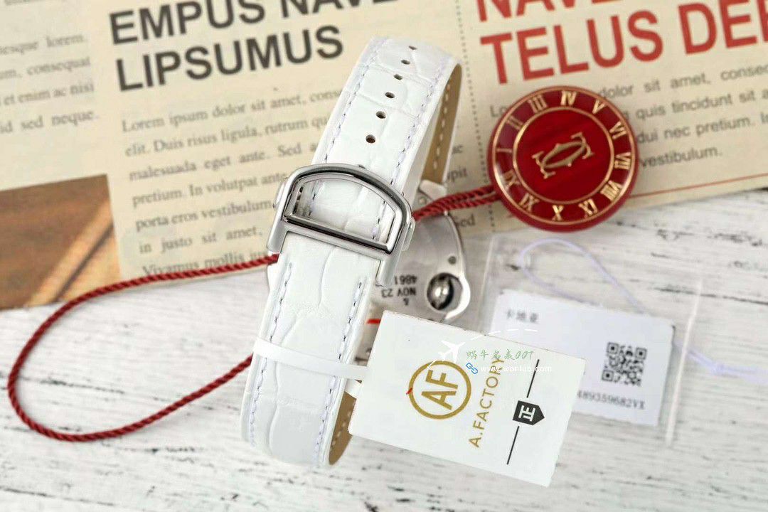 AF蜕变归来 Cartier  33mm蓝气球系列 wrist watch  / K351