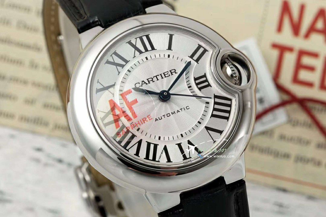 AF蜕变归来 Cartier  33mm蓝气球系列 wrist watch  / K351
