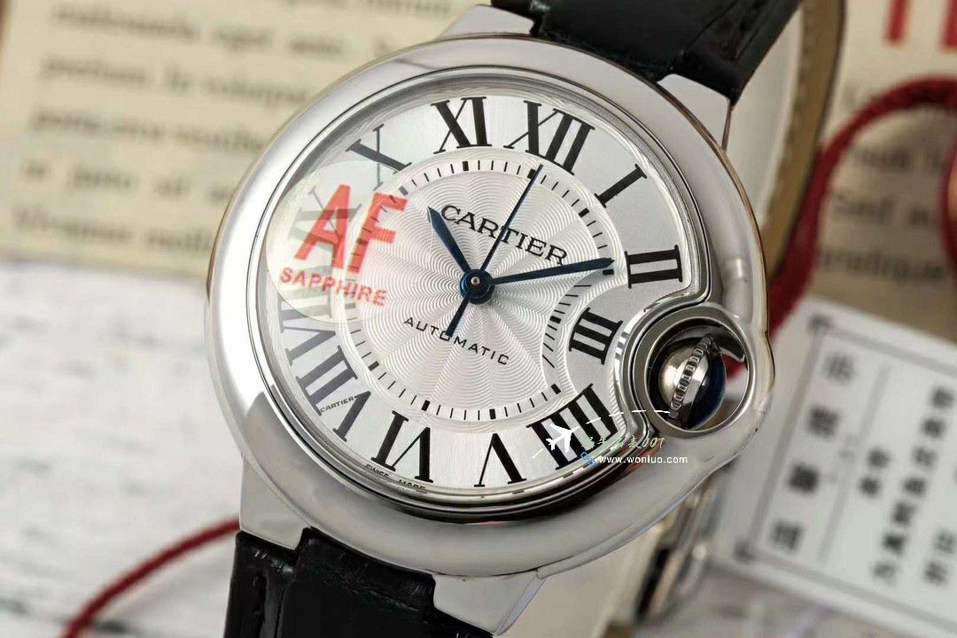 AF蜕变归来 Cartier  33mm蓝气球系列 wrist watch  / K351