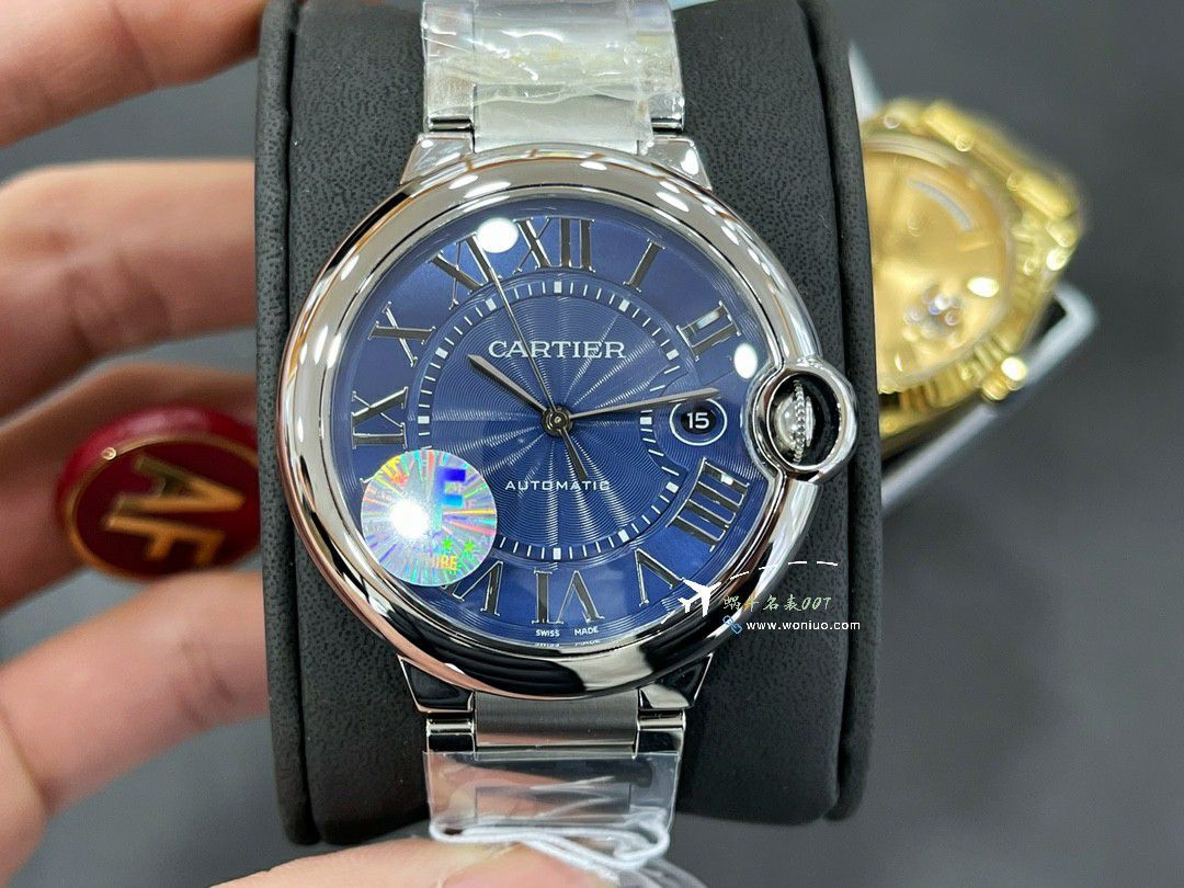 AF Cartier  蓝气球男装42毫米一比一复刻高仿手表WSBB0049 wrist watch  / K353