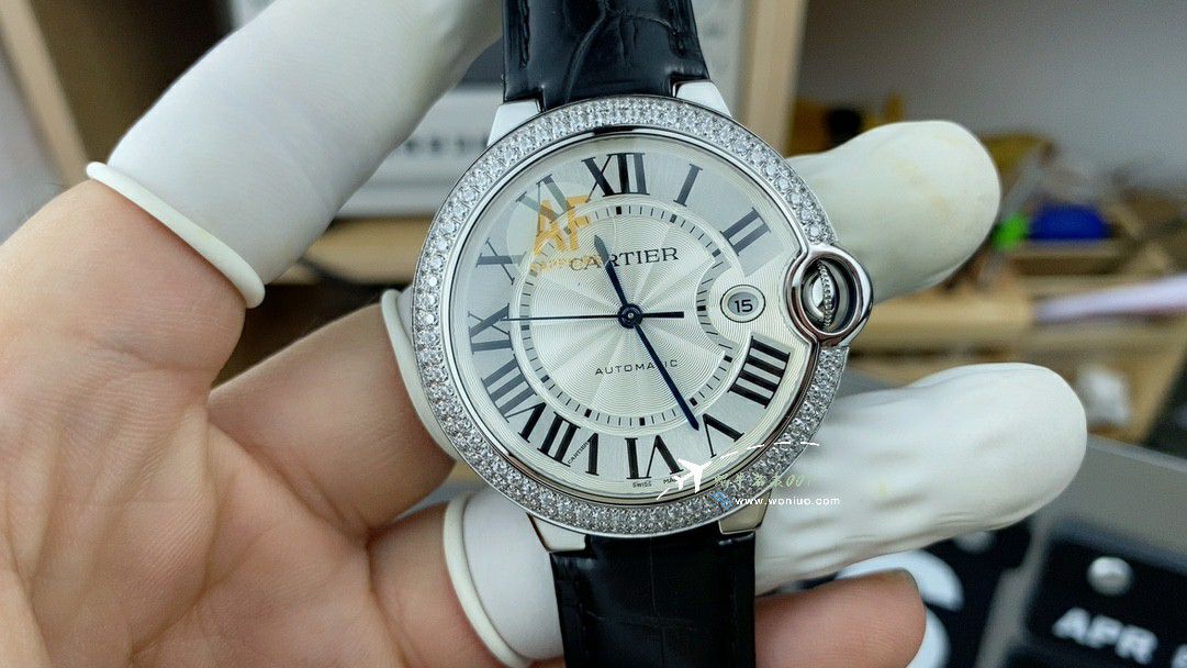 AF Cartier  蓝气球男装42毫米一比一复刻高仿手表WSBB0049 wrist watch  / K353