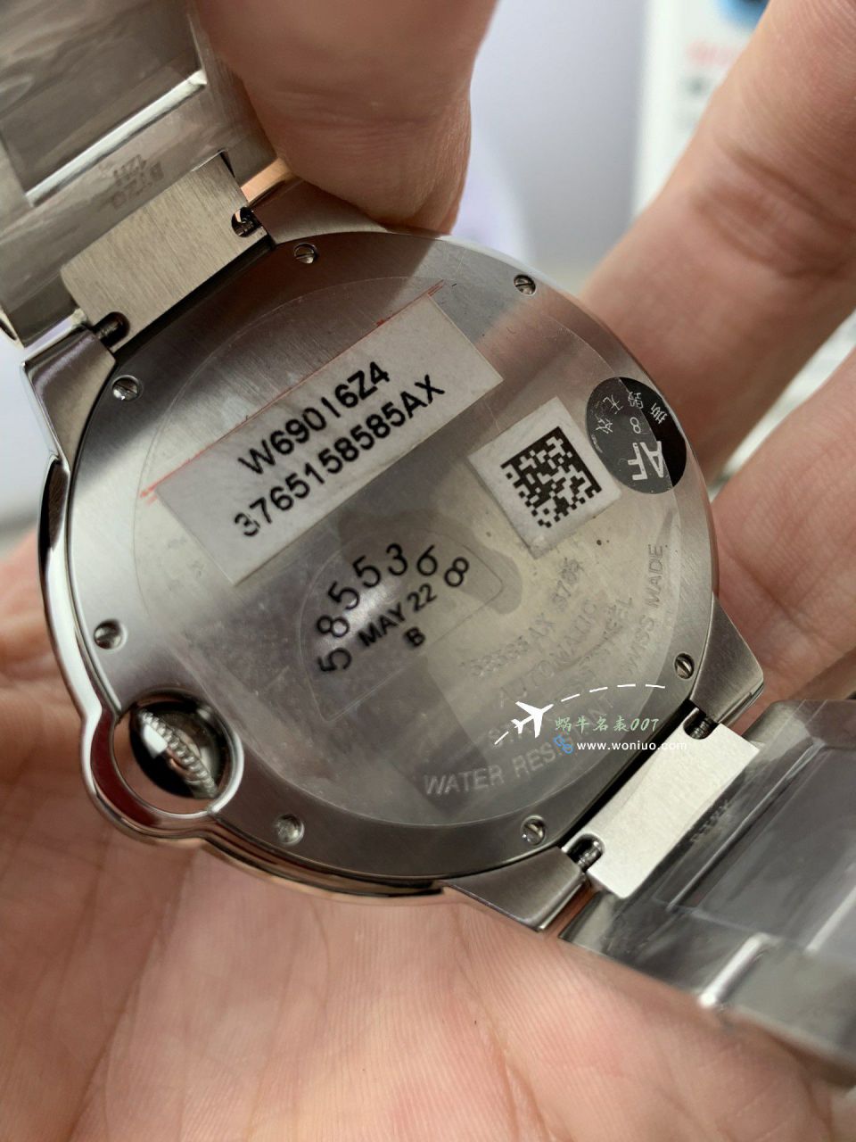 AF Factory  Cartier  蓝气球男装42MM系列复刻高仿W6920095 wrist watch  / K365