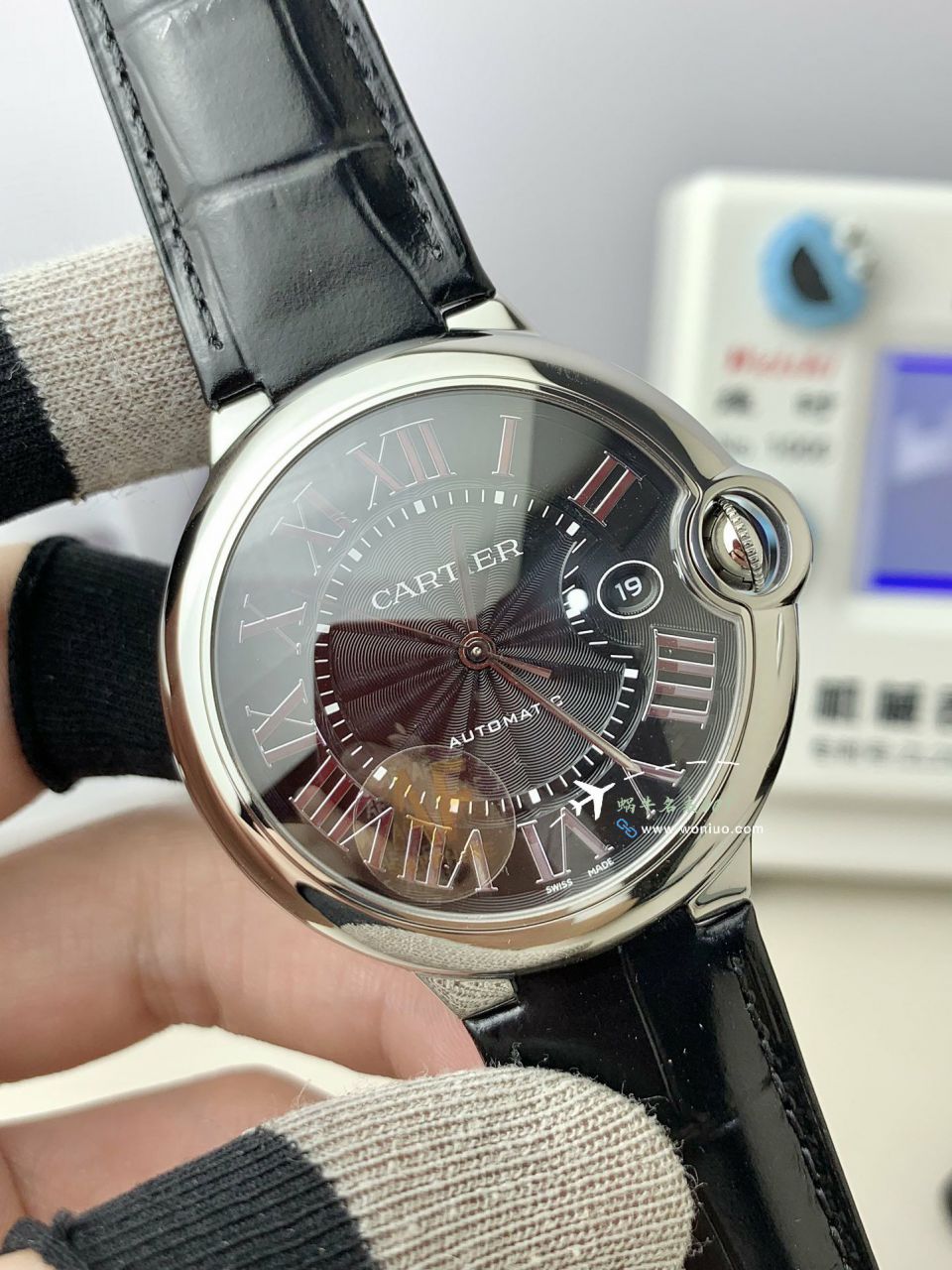 AF Factory  Cartier  蓝气球男装42MM系列复刻高仿W6920095 wrist watch  / K365