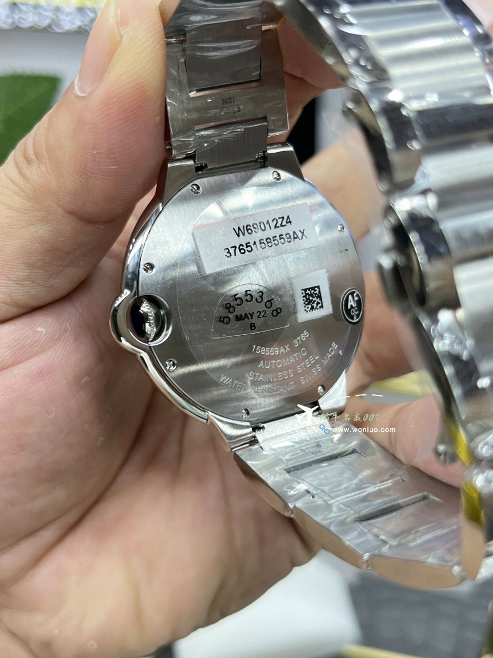 AF Factory  Cartier  蓝气球男装42MM系列复刻高仿W6920095 wrist watch  / K365