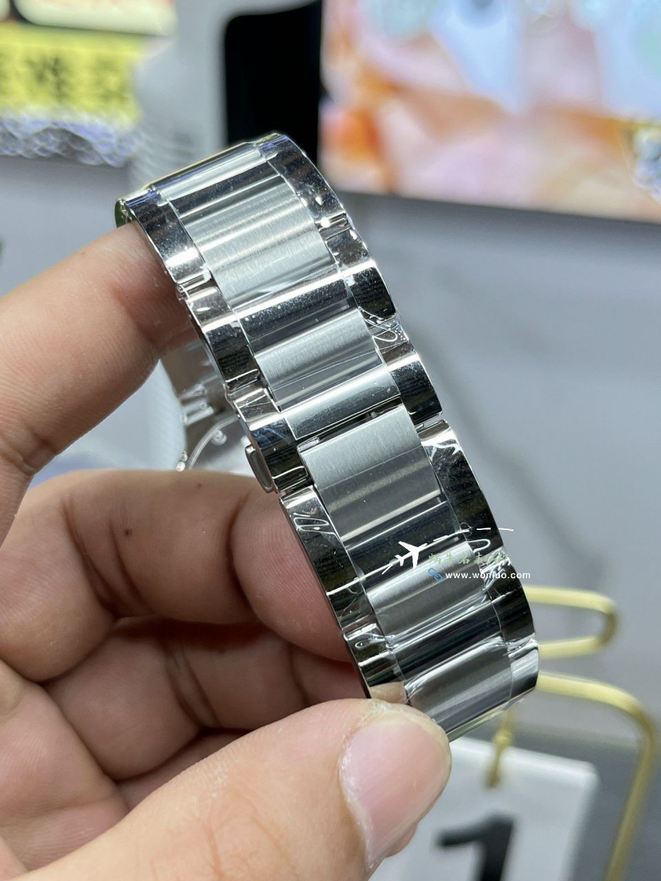 AF Factory  Cartier  蓝气球男装42MM系列复刻高仿W6920095 wrist watch  / K365