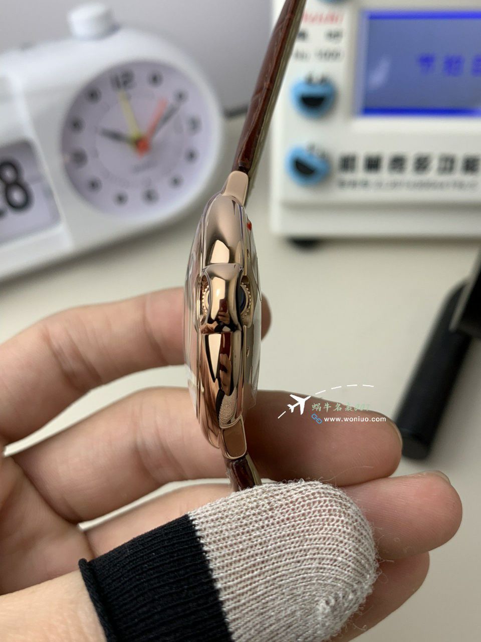 AF Factory  Cartier  蓝气球男装42MM系列复刻高仿W6920095 wrist watch  / K365