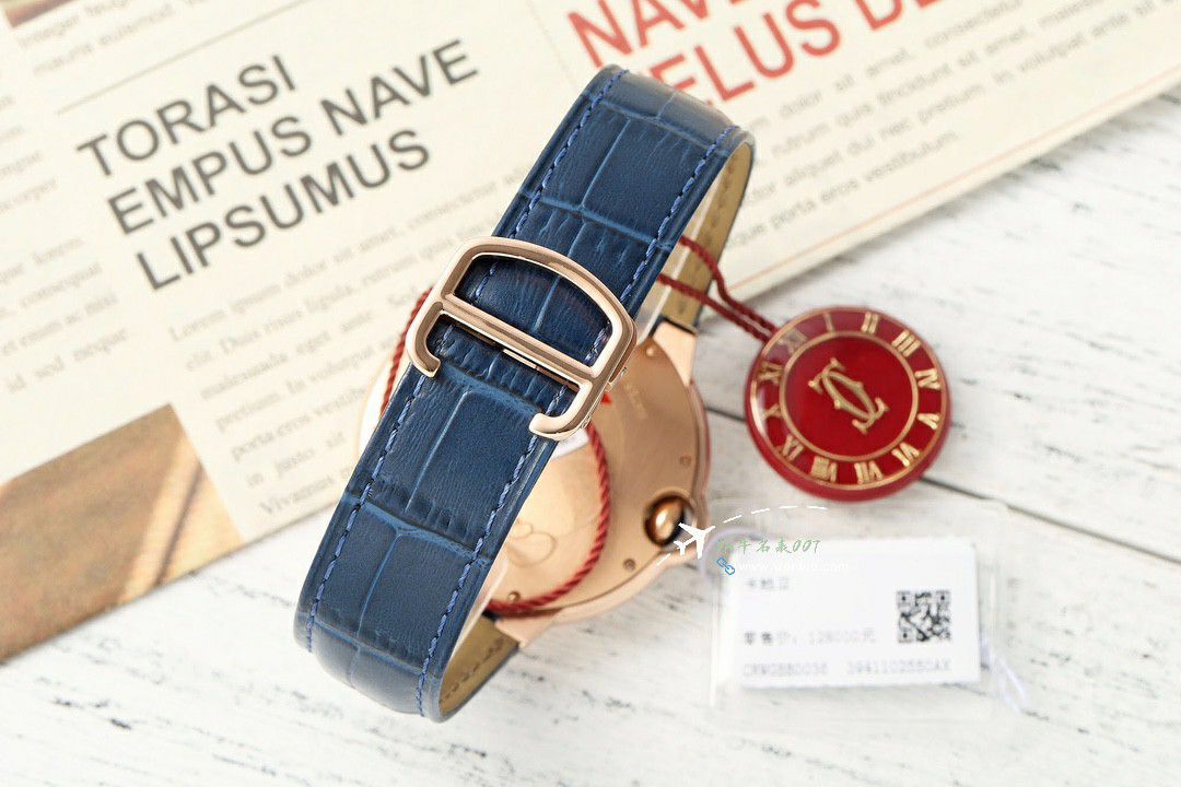 AF Factory  Cartier  蓝气球男装42MM系列复刻高仿W6920095 wrist watch  / K365