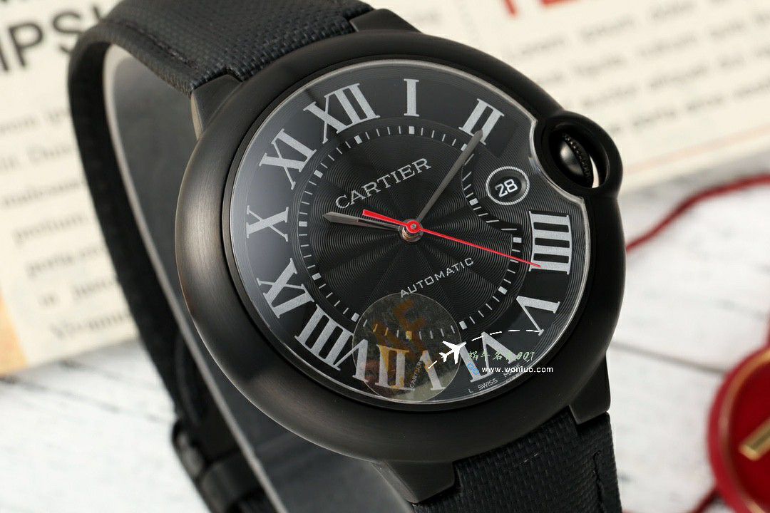 AF Factory  Cartier  蓝气球男装42MM系列复刻高仿W6920095 wrist watch  / K365