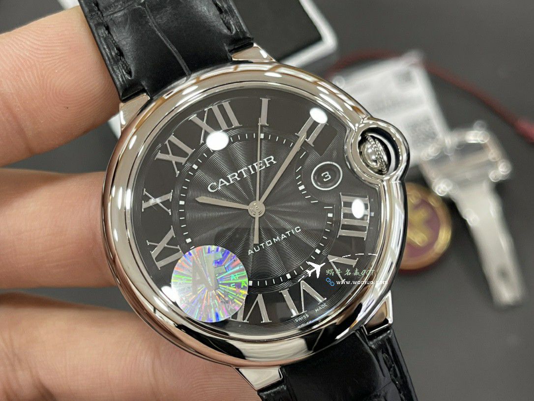 AF Factory  Cartier  蓝气球男装42MM系列复刻高仿W6920095 wrist watch  / K365