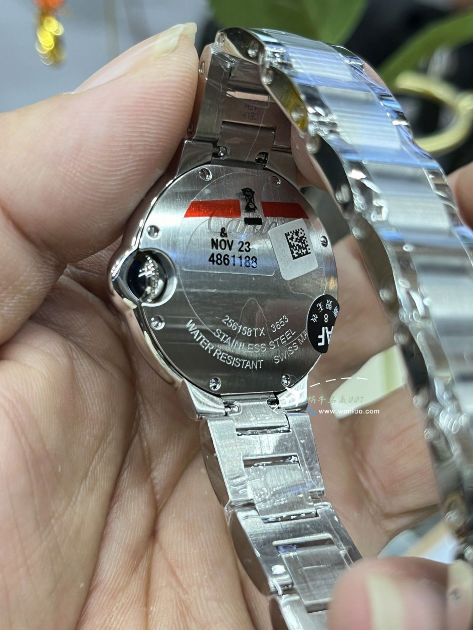 AF Cartier  蓝气球33毫米石英女手表一比一复刻高仿W6920084，WSBB0034，W6920086 wrist watch  / K366