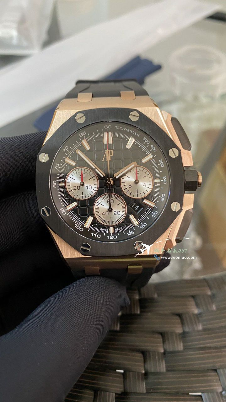 APFAudemars Piguet  Royal Oak Offshore  top 复刻高仿手表26420RO.OO.A002CA.01 wrist watch  / AP283