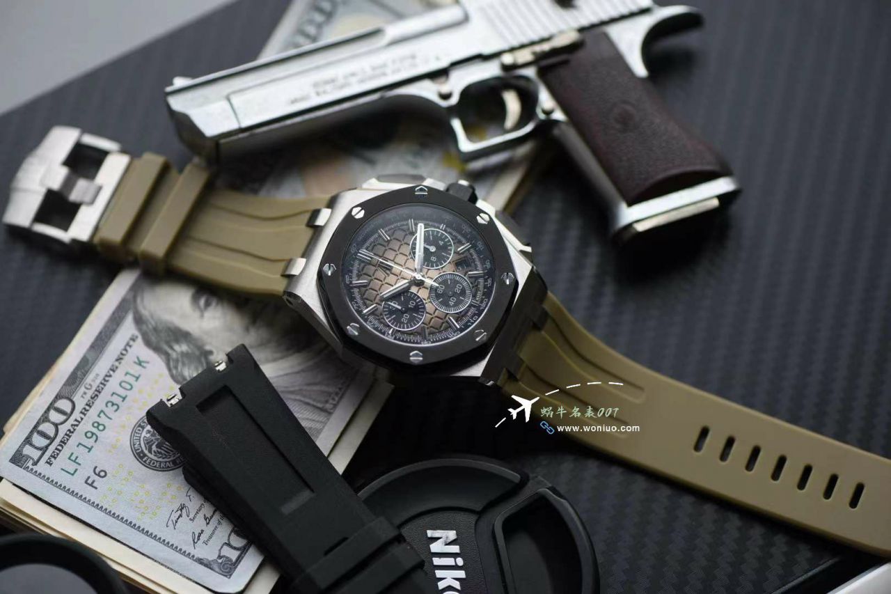 APFAudemars Piguet  Royal Oak Offshore  top 复刻高仿手表26420RO.OO.A002CA.01 wrist watch  / AP283