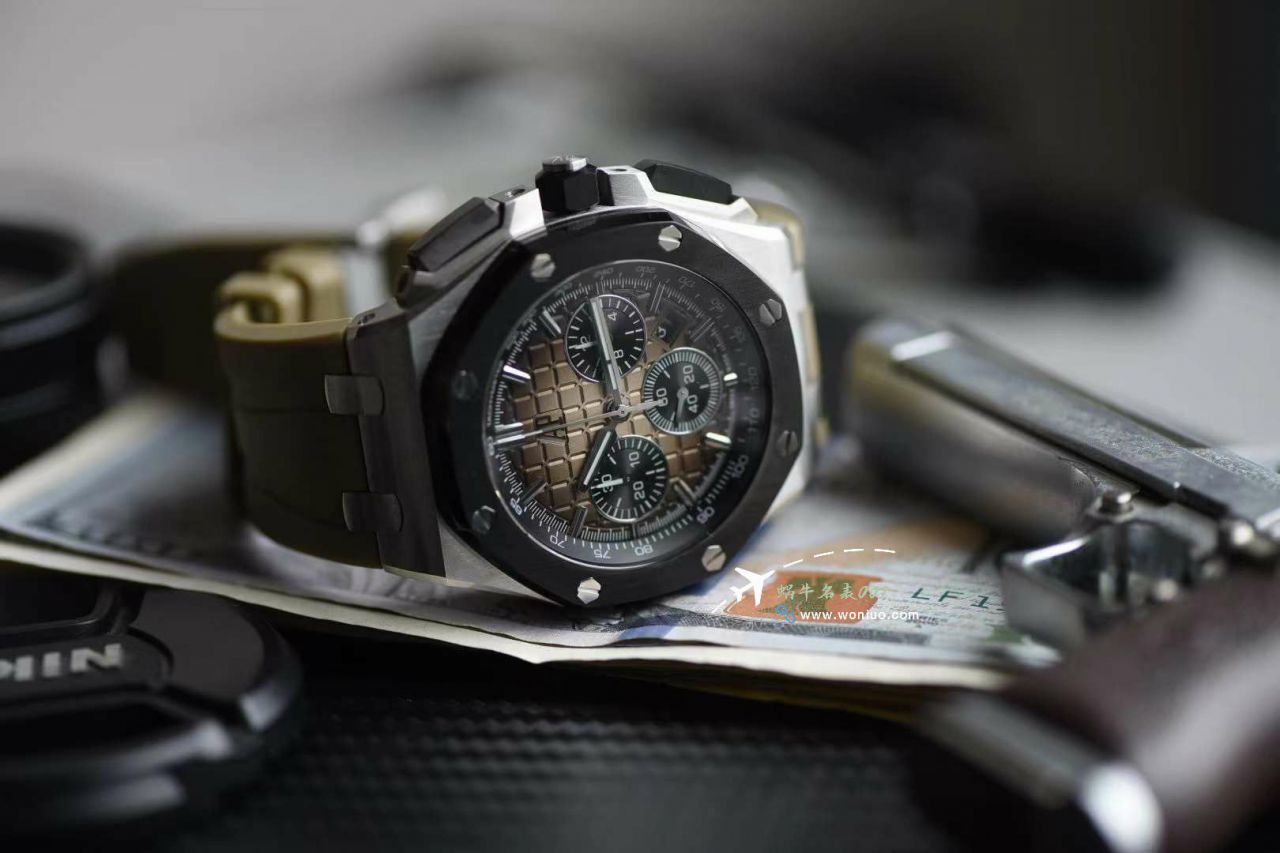 APFAudemars Piguet  Royal Oak Offshore  top 复刻高仿手表26420RO.OO.A002CA.01 wrist watch  / AP283