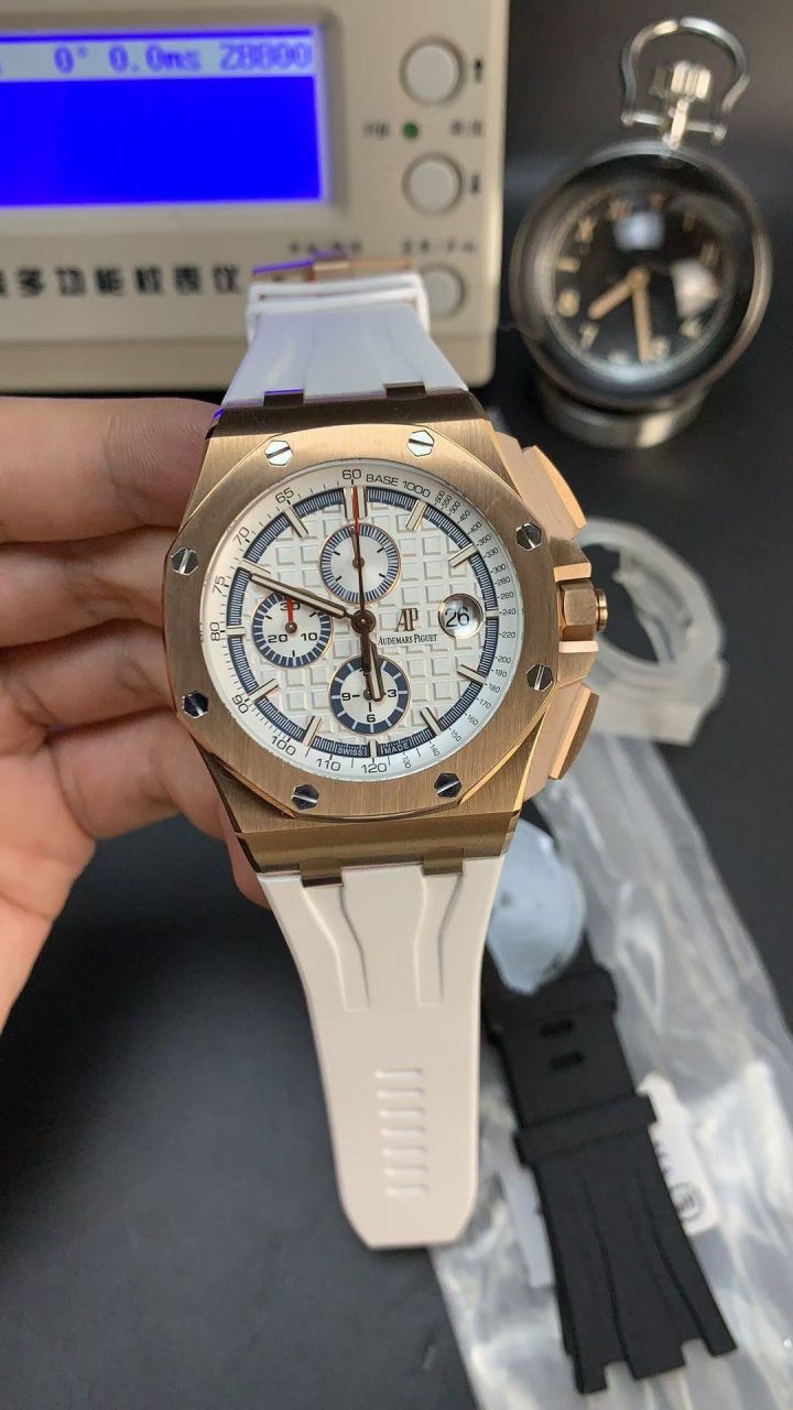 APF Factory Audemars Piguet  Royal Oak Offshore 复刻高仿手表26408OR.OO.A010CA.01 wrist watch  / AP288