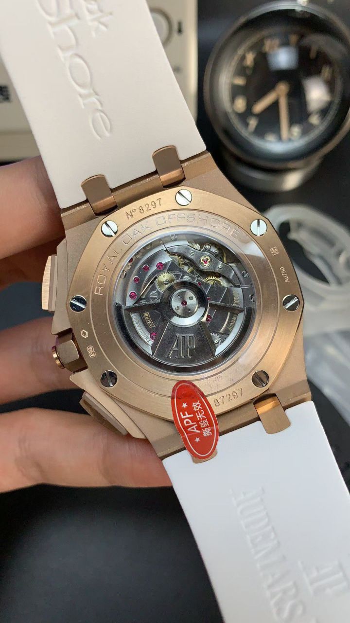 APF Factory Audemars Piguet  Royal Oak Offshore 复刻高仿手表26408OR.OO.A010CA.01 wrist watch  / AP288