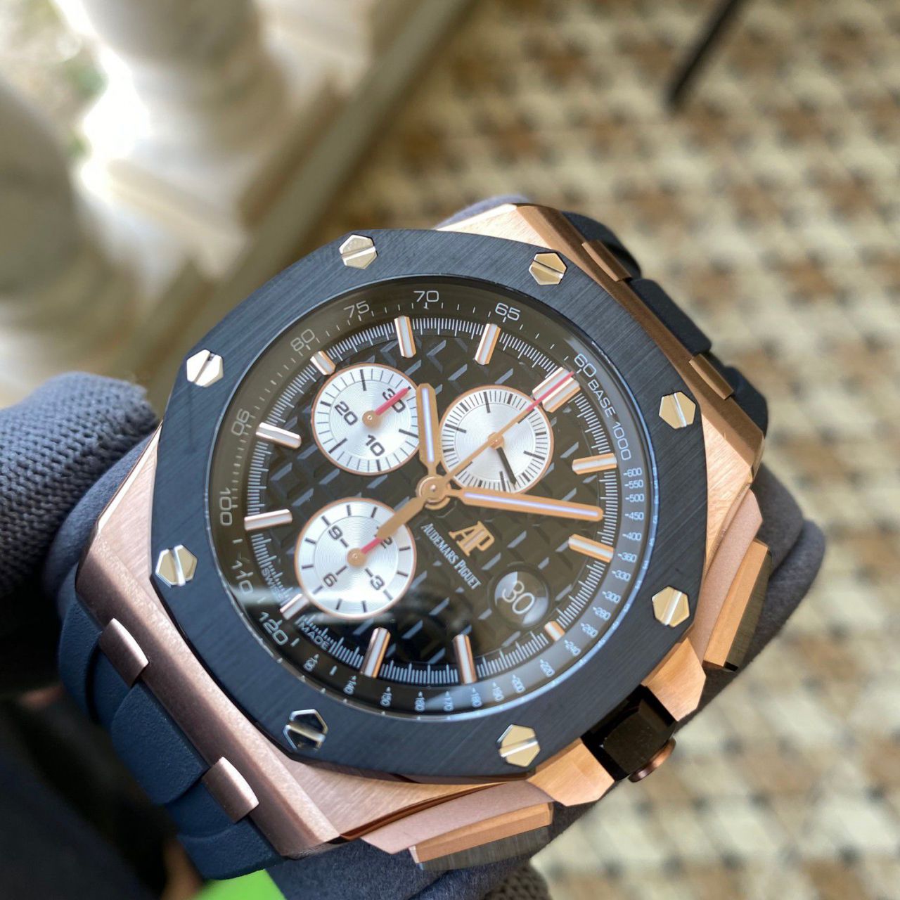 APF Factory Audemars Piguet  top 复刻高仿手表 Royal Oak Offshore 系列26401RO.OO.A002CA.01 wrist watch  / AP290