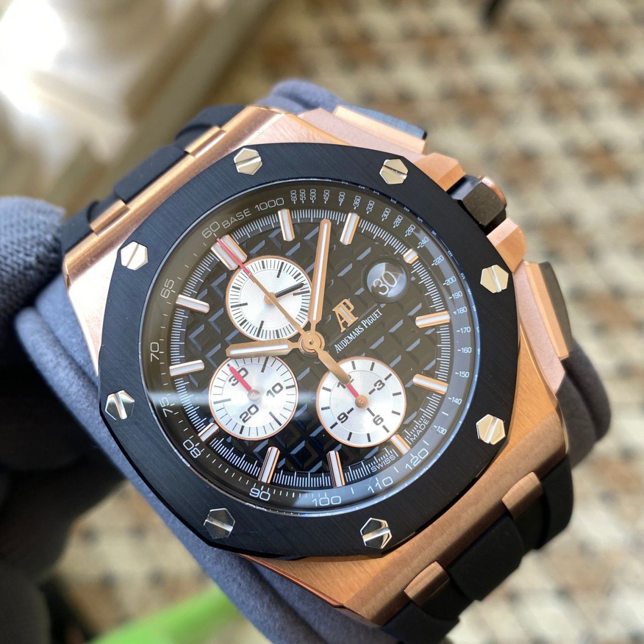 APF Factory Audemars Piguet  top 复刻高仿手表 Royal Oak Offshore 系列26401RO.OO.A002CA.01 wrist watch  / AP290