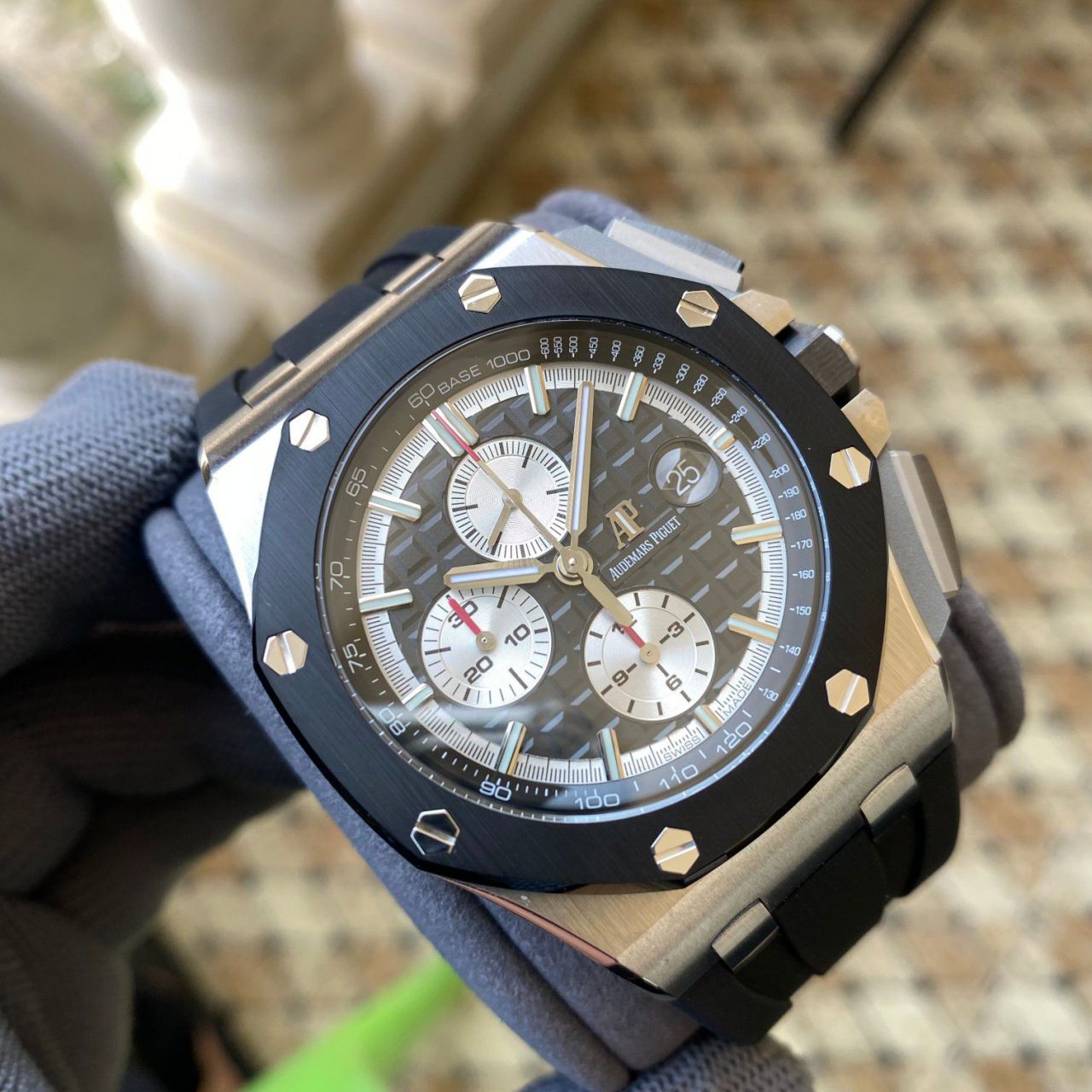 APF top 高仿复刻手表Audemars Piguet  Royal Oak Offshore 系列26400IO.OO.A004CA.01 wrist watch  / AP292