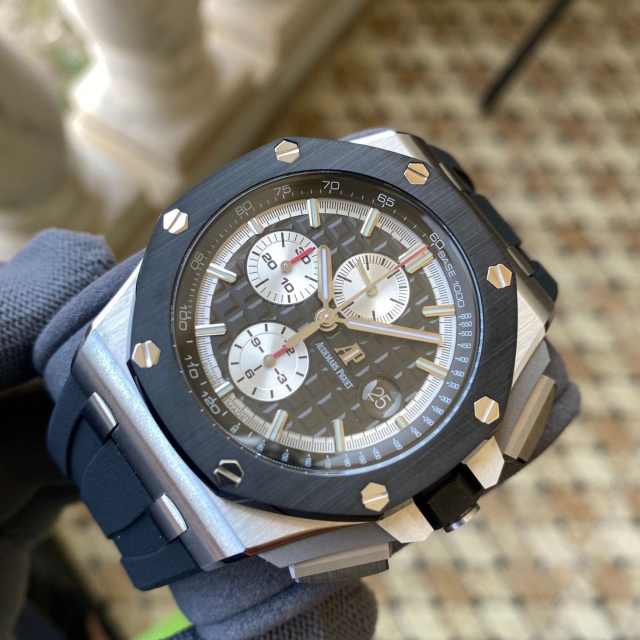 APF top 高仿复刻手表Audemars Piguet  Royal Oak Offshore 系列26400IO.OO.A004CA.01 wrist watch  / AP292