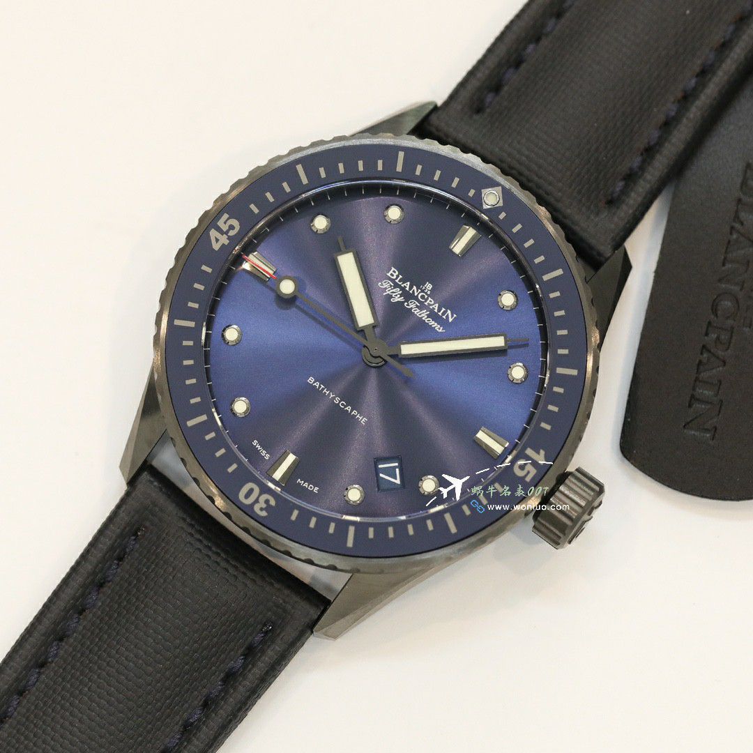 GO/GFBlancpain  Fifty Fathoms  top 复刻高仿手表5005-0153-naba，5000-0240-O52A，5000-1153-H52A wrist watch  / BP078