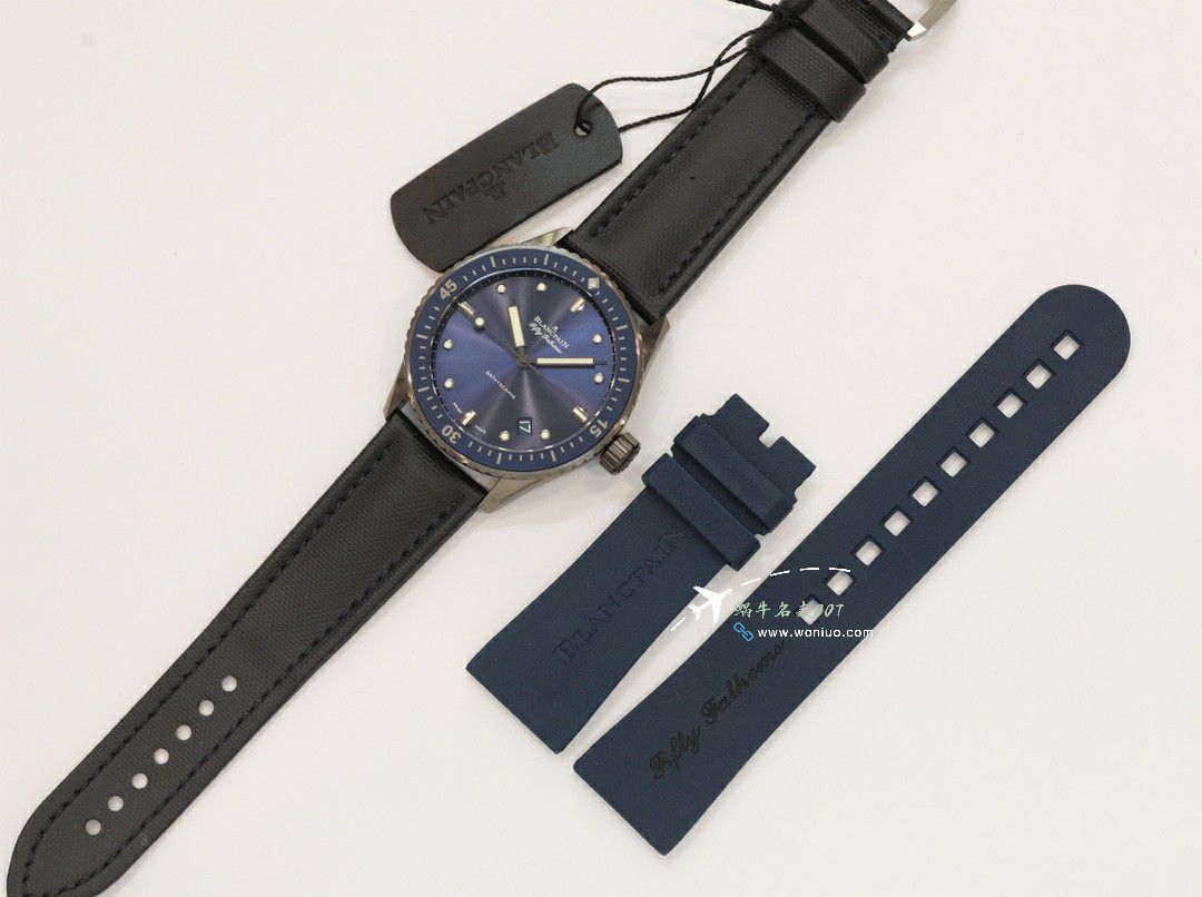 GO/GFBlancpain  Fifty Fathoms  top 复刻高仿手表5005-0153-naba，5000-0240-O52A，5000-1153-H52A wrist watch  / BP078