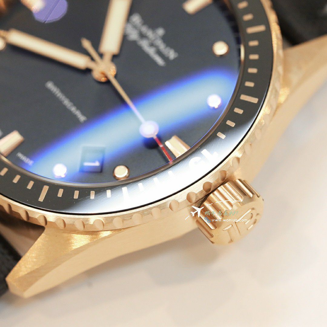 GO/GFBlancpain  Fifty Fathoms  top 复刻高仿手表5005-0153-naba，5000-0240-O52A，5000-1153-H52A wrist watch  / BP078