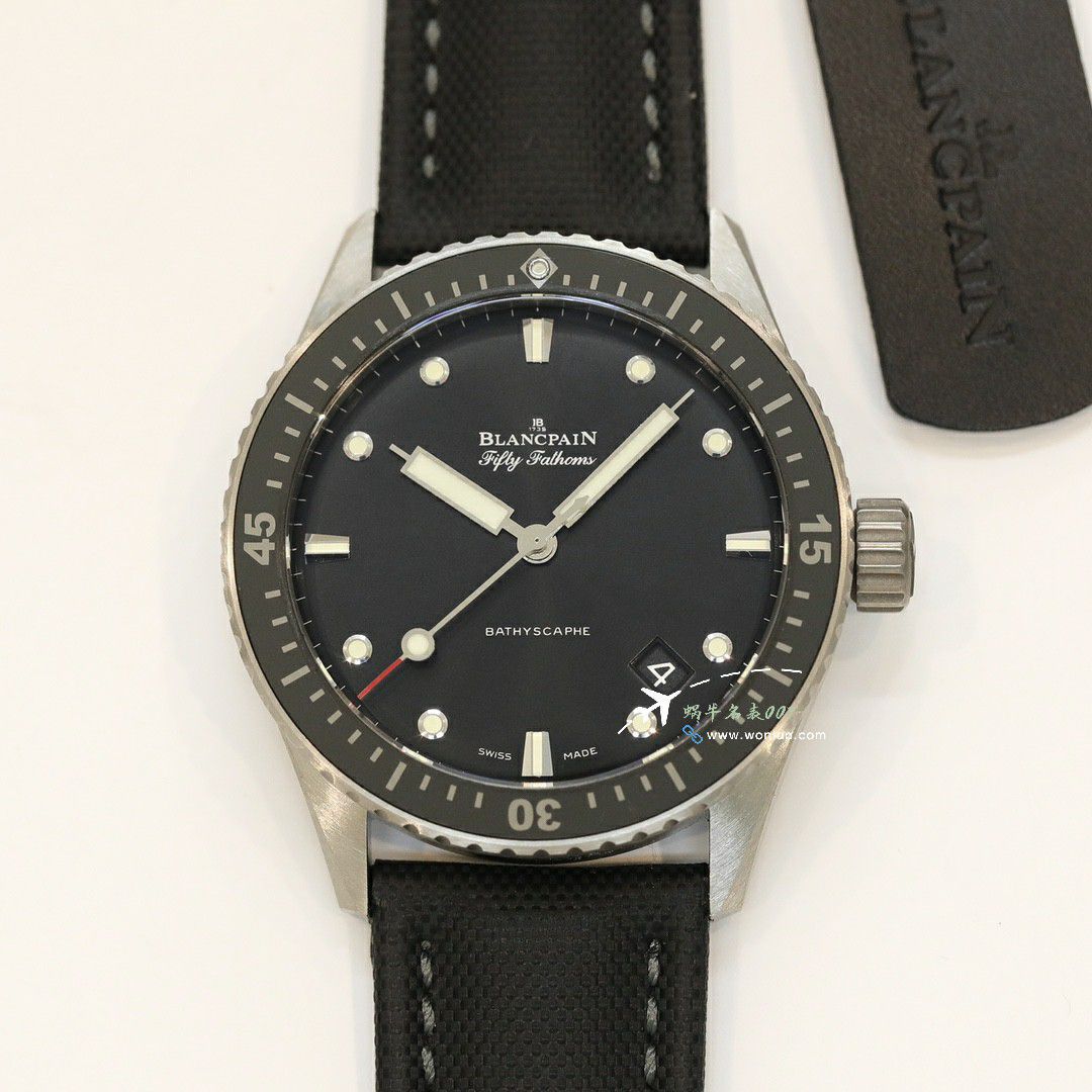 GO/GFBlancpain  Fifty Fathoms  top 复刻高仿手表5005-0153-naba，5000-0240-O52A，5000-1153-H52A wrist watch  / BP078