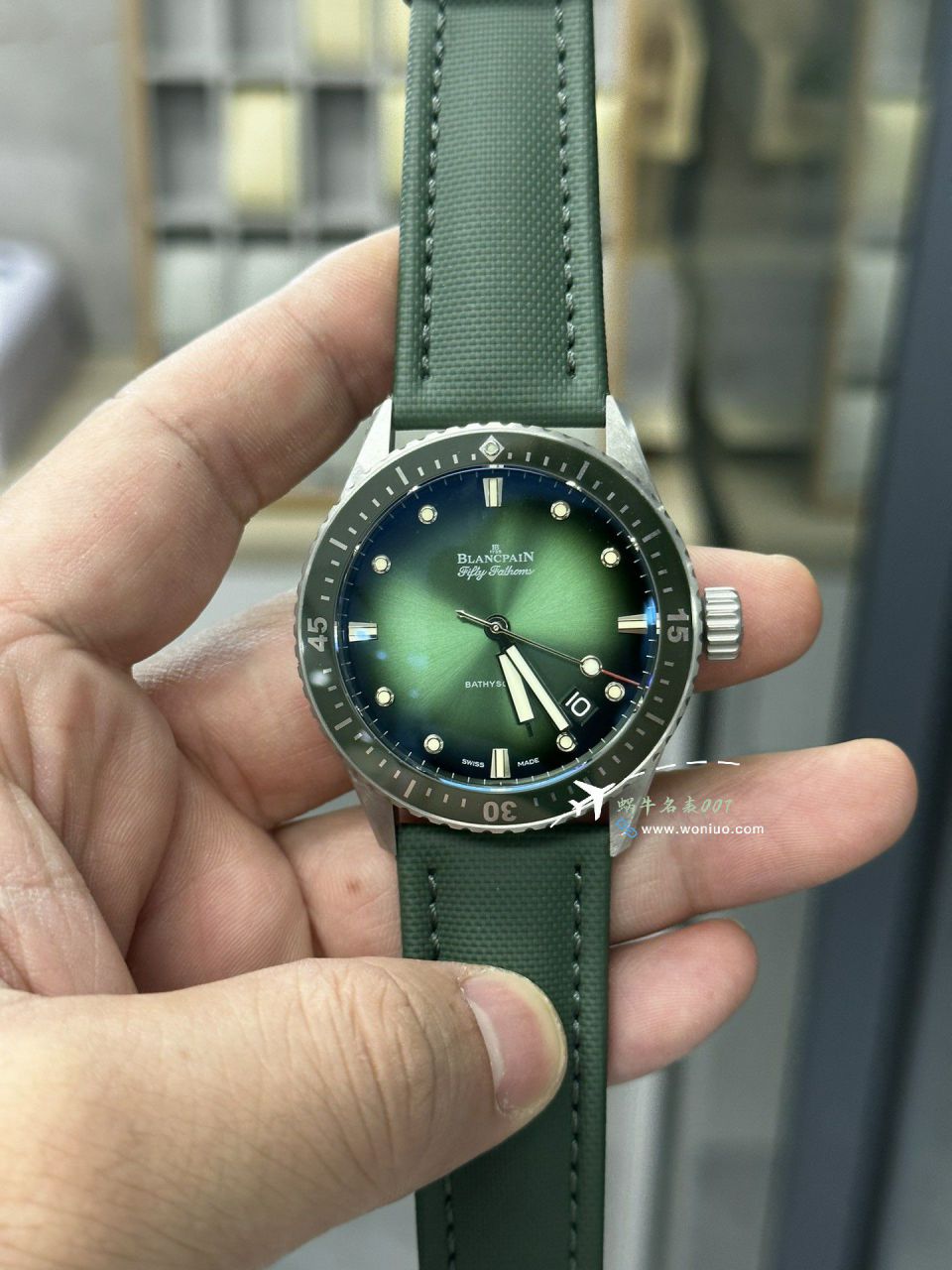 GO/GFBlancpain  Fifty Fathoms  top 复刻高仿手表5005-0153-naba，5000-0240-O52A，5000-1153-H52A wrist watch  / BP078