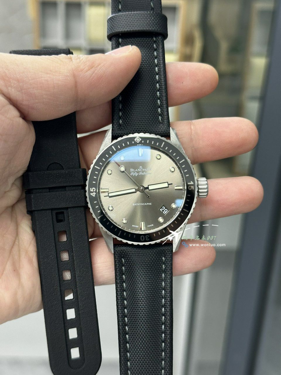 GO/GFBlancpain  Fifty Fathoms  top 复刻高仿手表5005-0153-naba，5000-0240-O52A，5000-1153-H52A wrist watch  / BP078