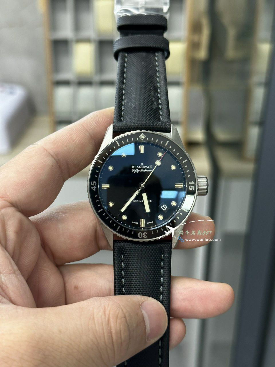 GO/GFBlancpain  Fifty Fathoms  top 复刻高仿手表5005-0153-naba，5000-0240-O52A，5000-1153-H52A wrist watch  / BP078