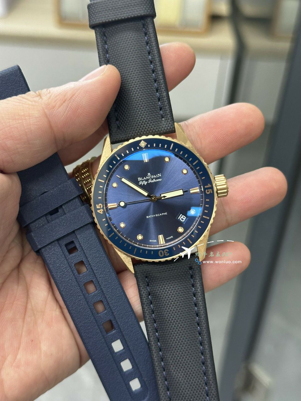 GO/GFBlancpain  Fifty Fathoms  top 复刻高仿手表5005-0153-naba，5000-0240-O52A，5000-1153-H52A wrist watch  / BP078
