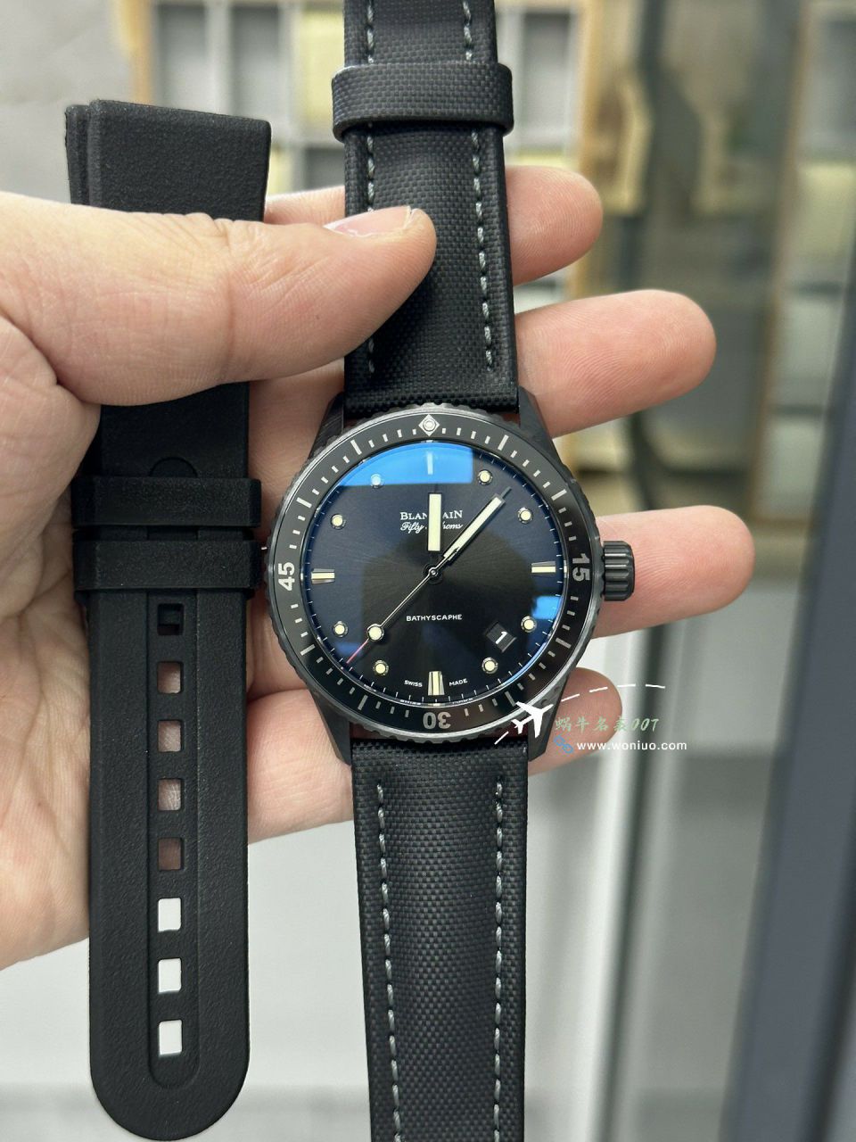 GO/GFBlancpain  Fifty Fathoms  top 复刻高仿手表5005-0153-naba，5000-0240-O52A，5000-1153-H52A wrist watch  / BP078