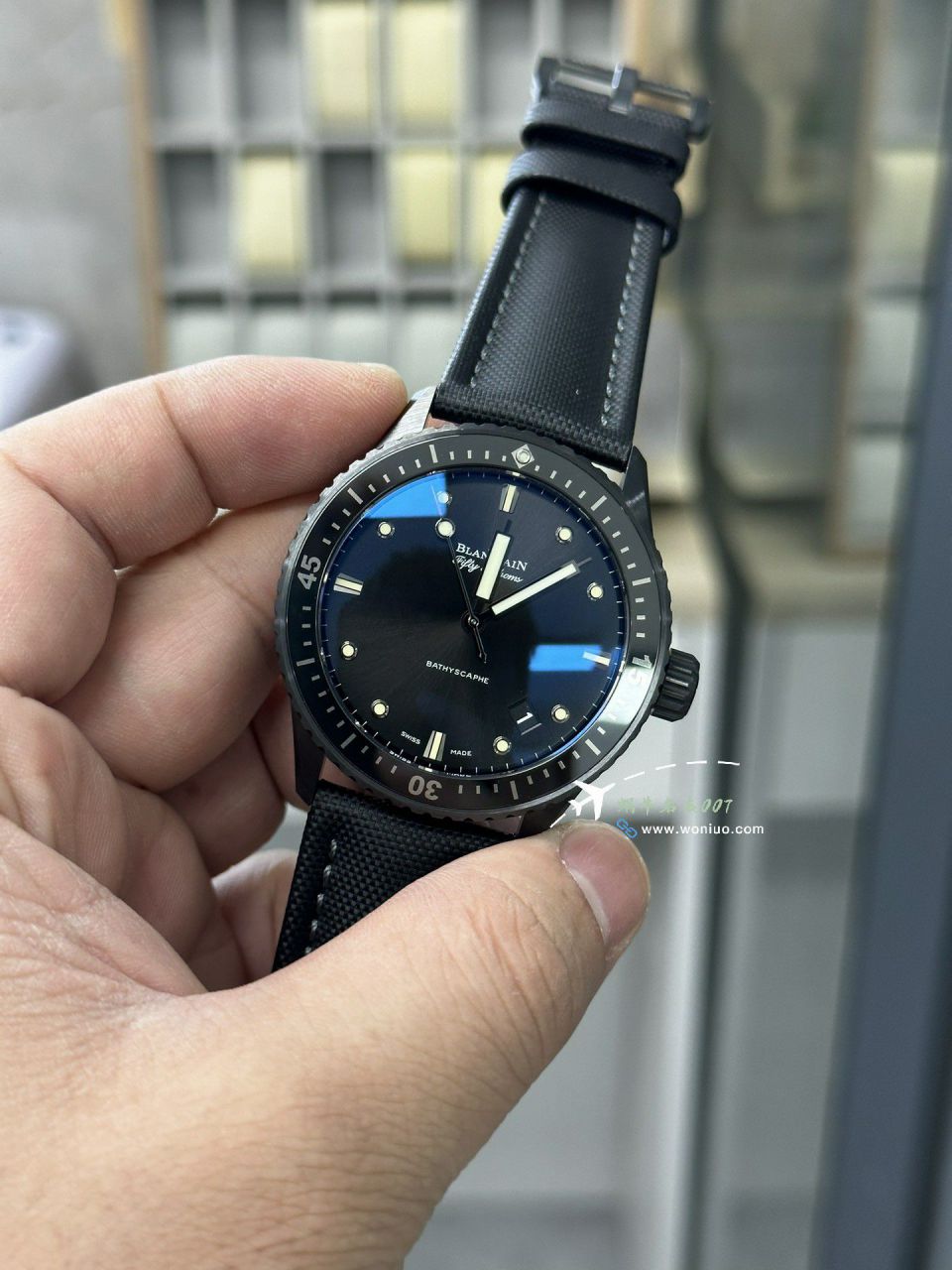 GO/GFBlancpain  Fifty Fathoms  top 复刻高仿手表5005-0153-naba，5000-0240-O52A，5000-1153-H52A wrist watch  / BP078