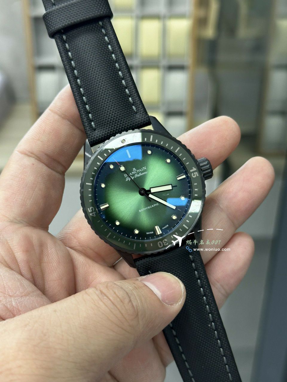 GO/GFBlancpain  Fifty Fathoms  top 复刻高仿手表5005-0153-naba，5000-0240-O52A，5000-1153-H52A wrist watch  / BP078