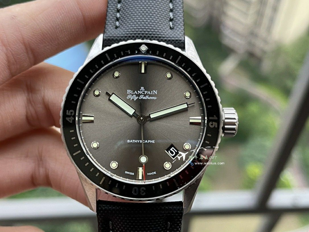 GO/GFBlancpain  Fifty Fathoms  top 复刻高仿手表5005-0153-naba，5000-0240-O52A，5000-1153-H52A wrist watch  / BP078