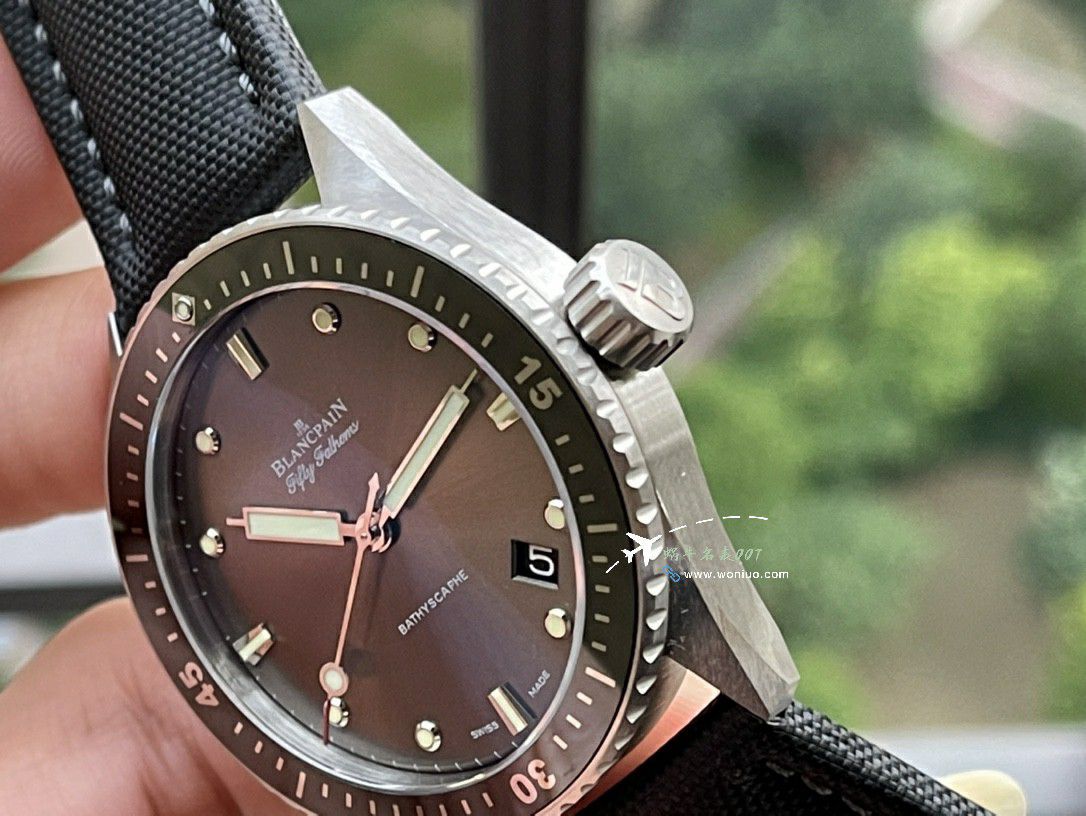 GO/GFBlancpain  Fifty Fathoms  top 复刻高仿手表5005-0153-naba，5000-0240-O52A，5000-1153-H52A wrist watch  / BP078