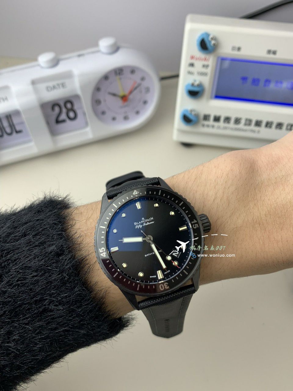 GO/GFBlancpain  Fifty Fathoms  top 复刻高仿手表5005-0153-naba，5000-0240-O52A，5000-1153-H52A wrist watch  / BP078