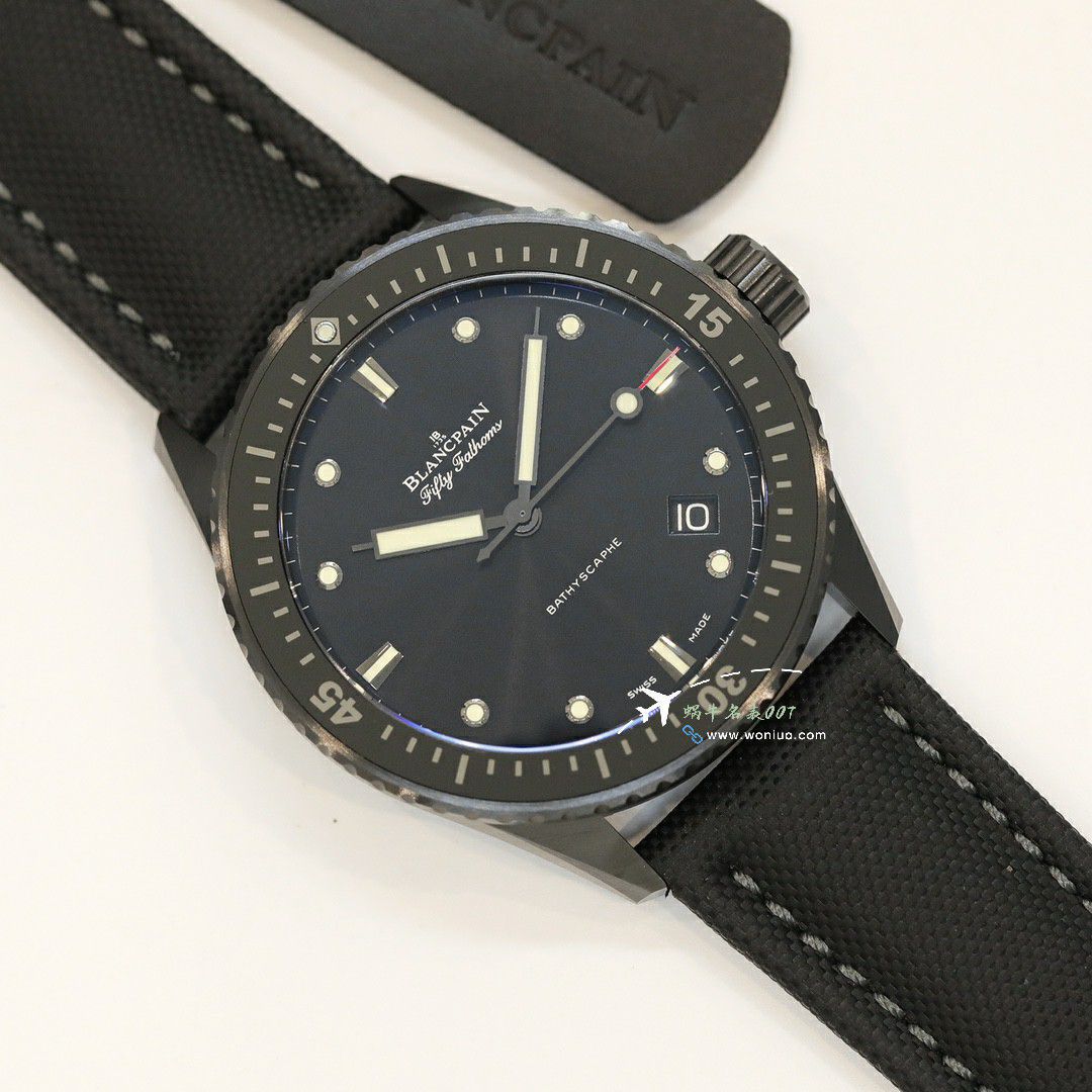 GF/GOBlancpain  Fifty Fathoms 一比一复刻高仿手表5000-0130-B52-B，5000-0130-B52A，5000-0130-B52-B wrist watch  / BP079