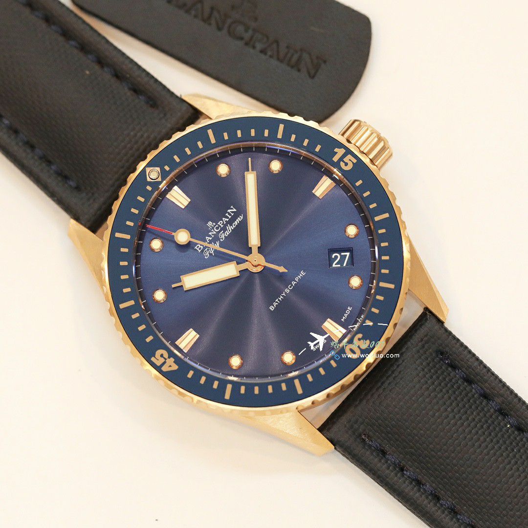 GF/GOBlancpain  Fifty Fathoms 一比一复刻高仿手表5000-0130-B52-B，5000-0130-B52A，5000-0130-B52-B wrist watch  / BP079