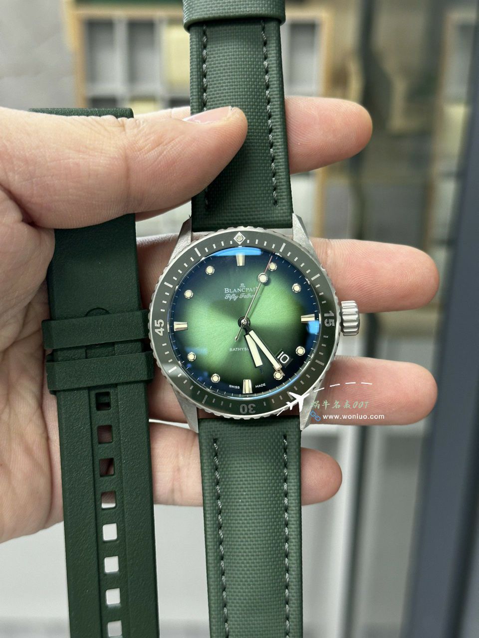 GF/GOBlancpain  Fifty Fathoms 一比一复刻高仿手表5000-0130-B52-B，5000-0130-B52A，5000-0130-B52-B wrist watch  / BP079