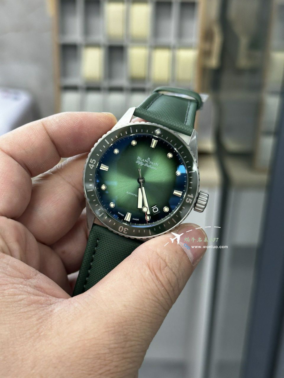 GF/GOBlancpain  Fifty Fathoms 一比一复刻高仿手表5000-0130-B52-B，5000-0130-B52A，5000-0130-B52-B wrist watch  / BP079